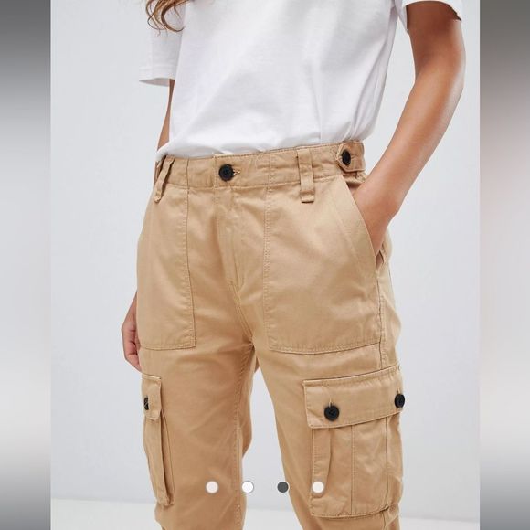 Bershka Pants & Jumpsuits Bershka Utility Cargo Pants Size 0 Poshmark